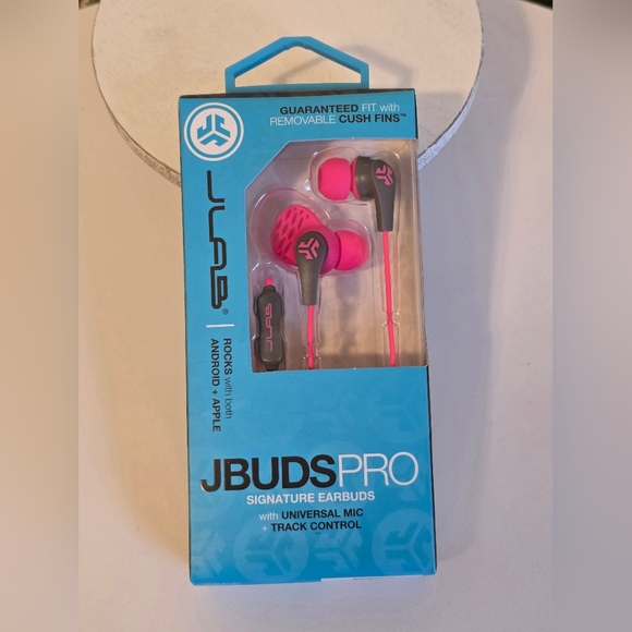 JLab, JbudsPro, Pink EarBuds - Picture 11 of 11